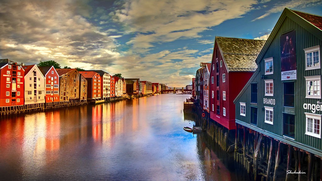 Trondheim – Heureux en centre-ville